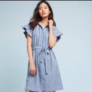 Anthropologie Isabella Sinclair button up dress L